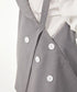 Asymmetric Layered Buttoned Vest